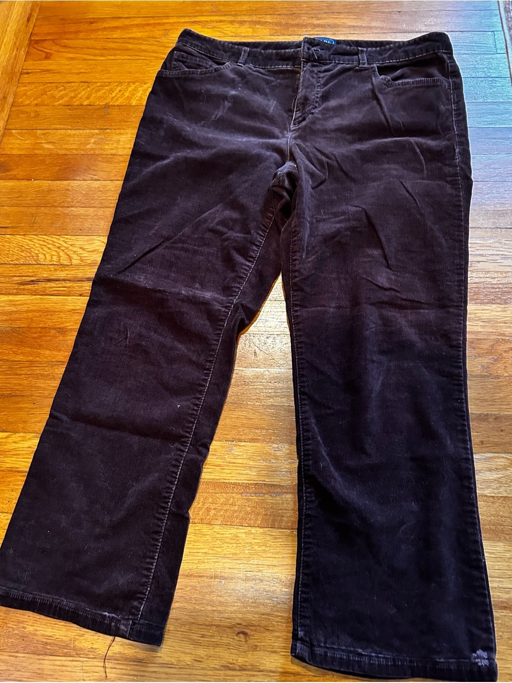 Chaps Brown Corduroy Women’s Jeans Size 14